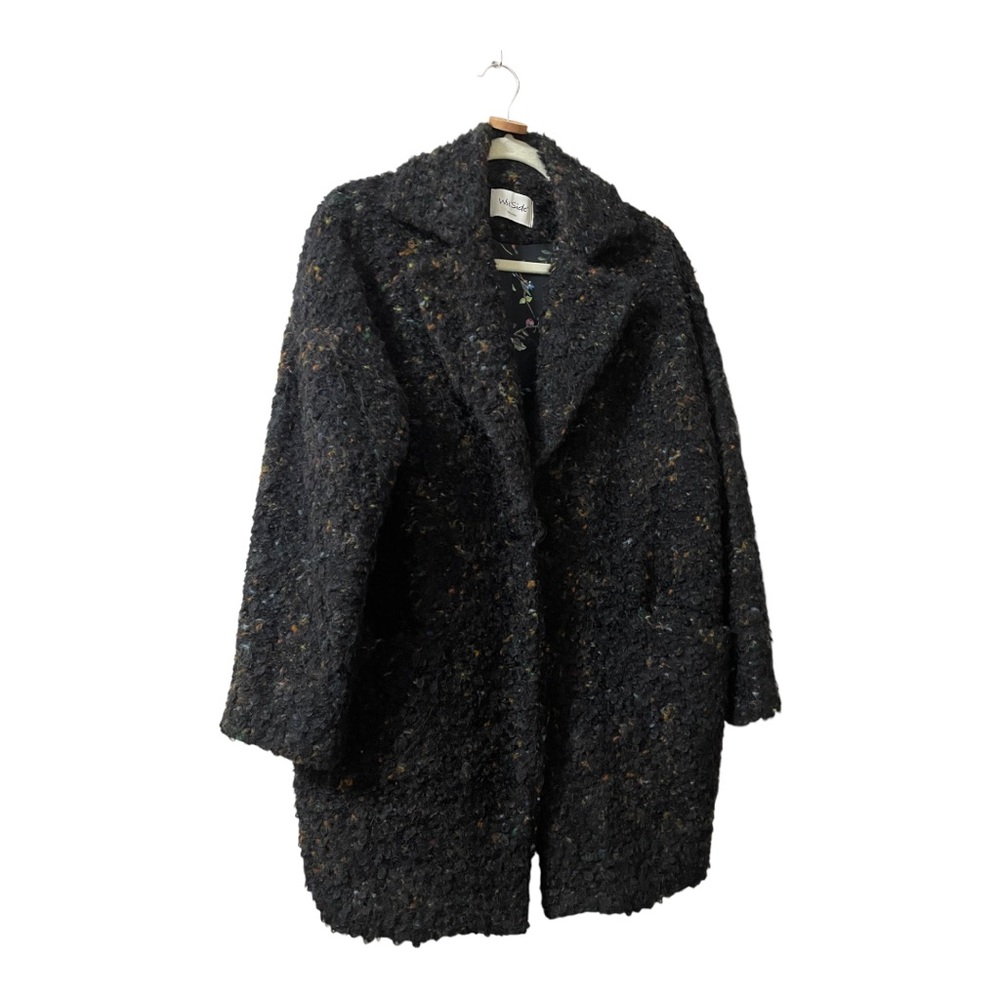 Brand New no tag Textured Coat made and purchased in Italy